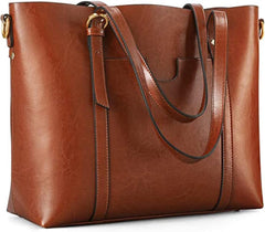 Echte Leder-Tragetasche für Damen, weiche Handtasche, Vintage-Schultertasche, modische Henkeltasche, großes Fassungsvermögen